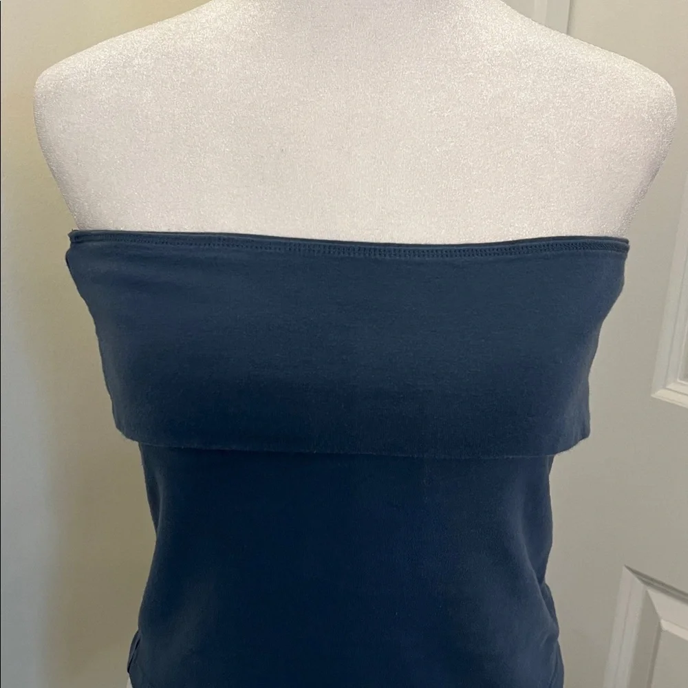 American Eagle Outfitters Blue Tube Top Juniors M - Picture 2 of 7